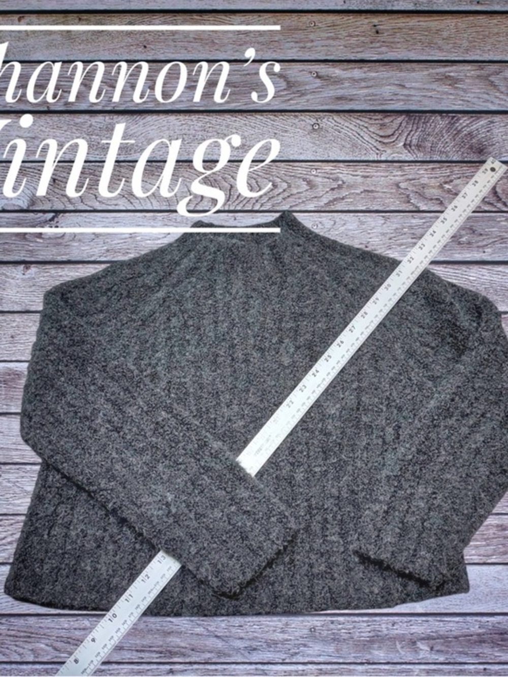 Micaela Greg Women’s sz Small Alpaca Wool Blend Ines Charcoal Sweater A46